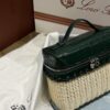 New! Loro Piana  Small-Size Rattan Bag, Global Limited Edition -L19Scm with original box free shipping
