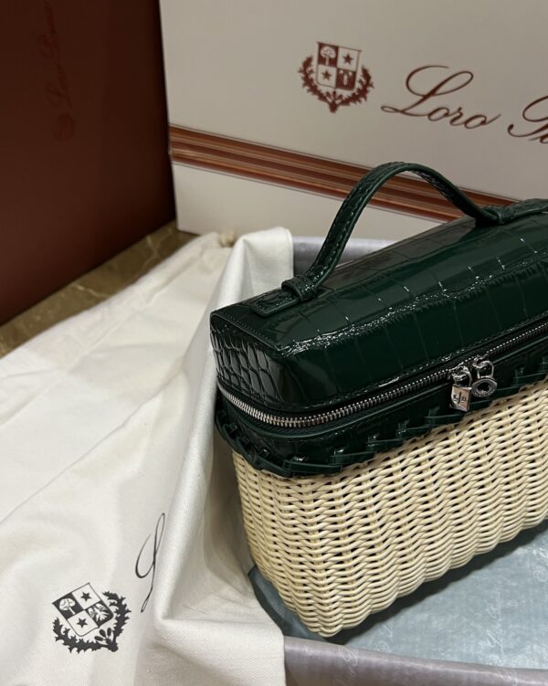 New! Loro Piana  Small-Size Rattan Bag, Global Limited Edition -L19Scm with original box free shipping