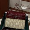 New! Loro Piana  Small-Size Rattan Bag, Global Limited Edition -L19Scm with original box free shipping