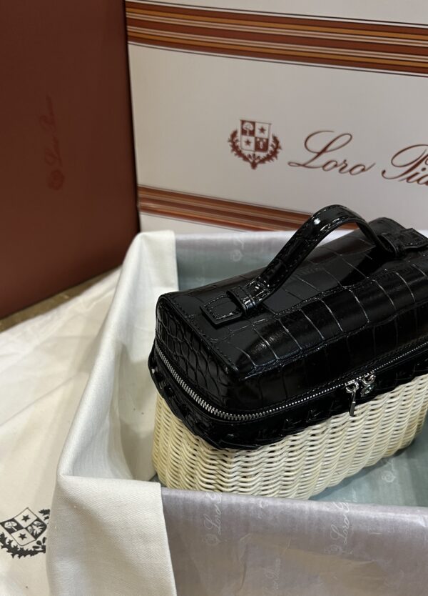 New! Loro Piana  Small-Size Rattan Bag, Global Limited Edition -L19Scm with original box free shipping