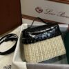 New! Loro Piana  Small-Size Rattan Bag, Global Limited Edition -L19Scm with original box free shipping