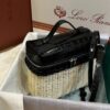 New! Loro Piana  Small-Size Rattan Bag, Global Limited Edition -L19Scm with original box free shipping
