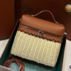 New! Loro Piana  Small-Size Rattan Bag, Global Limited Edition -L19Scm with original box free shipping