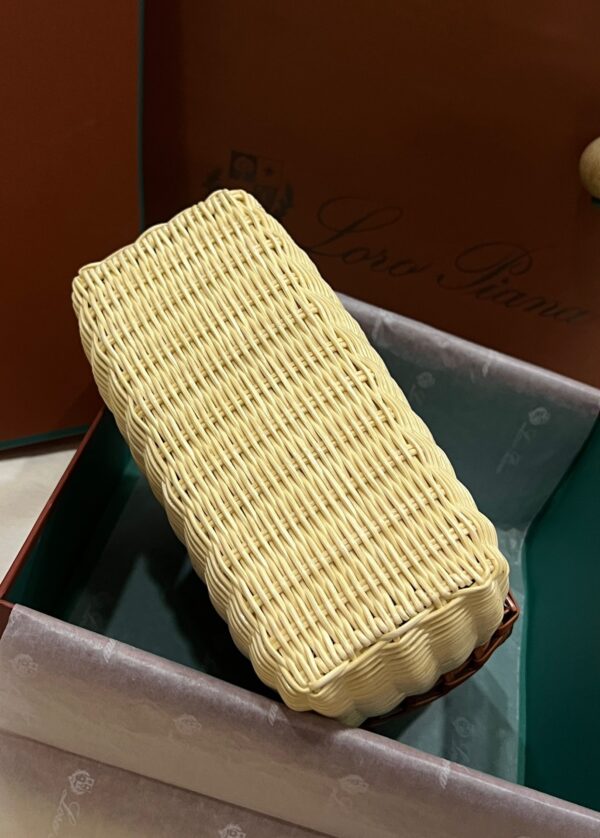 New! Loro Piana  Small-Size Rattan Bag, Global Limited Edition -L19Scm with original box free shipping