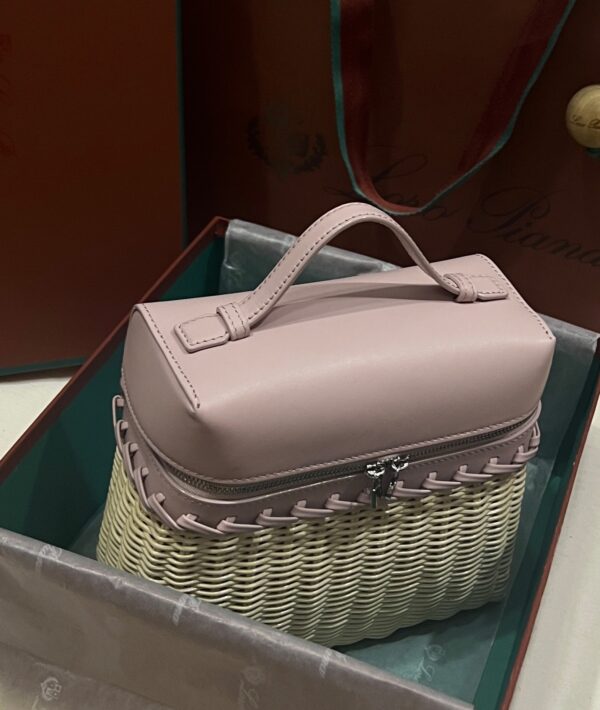 New! Loro Piana  Small-Size Rattan Bag, Global Limited Edition -L19Scm with original box free shipping