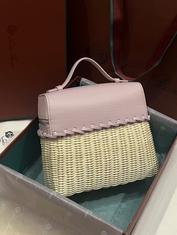 New! Loro Piana  Small-Size Rattan Bag, Global Limited Edition -L19Scm with original box free shipping