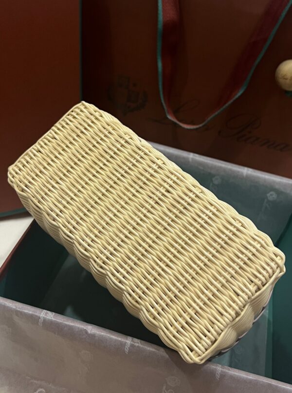 New! Loro Piana  Small-Size Rattan Bag, Global Limited Edition -L19Scm with original box free shipping