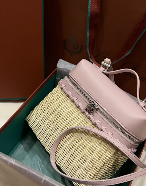New! Loro Piana  Small-Size Rattan Bag, Global Limited Edition -L19Scm with original box free shipping