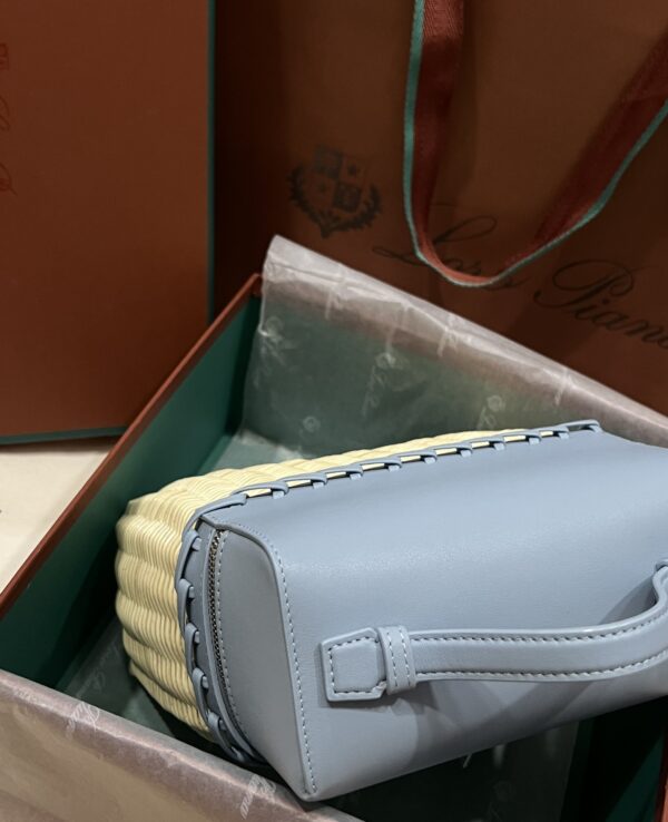 New! Loro Piana  Small-Size Rattan Bag, Global Limited Edition -L19cm with original box free shipping