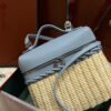 New! Loro Piana  Small-Size Rattan Bag, Global Limited Edition -L19cm with original box free shipping