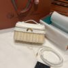 New! Loro Piana  Small-Size Rattan Bag, Global Limited Edition -L19cm with original box free shipping