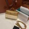 New! Loro Piana  Small-Size Rattan Bag, Global Limited Edition -L19cm with original box free shipping