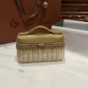 New! Loro Piana  Small-Size Rattan Bag, Global Limited Edition -L19cm with original box free shipping