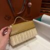 New! Loro Piana  Small-Size Rattan Bag, Global Limited Edition -L19cm with original box free shipping