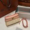 New! Loro Piana  Small-Size Rattan Bag, Global Limited Edition -L19cm with original box free shipping