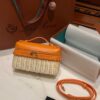 New! Loro Piana  Small-Size Rattan Bag, Global Limited Edition -L19cm with original box free shipping