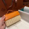 New! Loro Piana  Small-Size Rattan Bag, Global Limited Edition -L19cm with original box free shipping