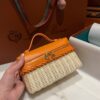 New! Loro Piana  Small-Size Rattan Bag, Global Limited Edition -L19cm with original box free shipping