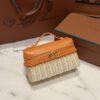 New! Loro Piana  Small-Size Rattan Bag, Global Limited Edition -L19cm with original box free shipping