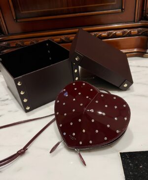 ALAlA LE CEUR The most popular heart-shaped bag -L21cm with original box free shipping