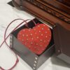 ALAlA LE CEUR The most popular heart-shaped bag -L21cm with original box free shipping