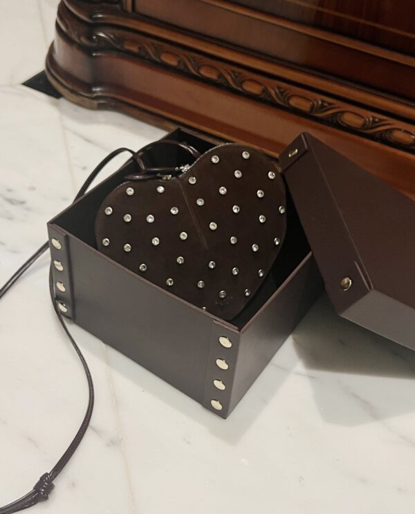 ALAlA LE CEUR The most popular heart-shaped bag -L21cm with original box free shipping